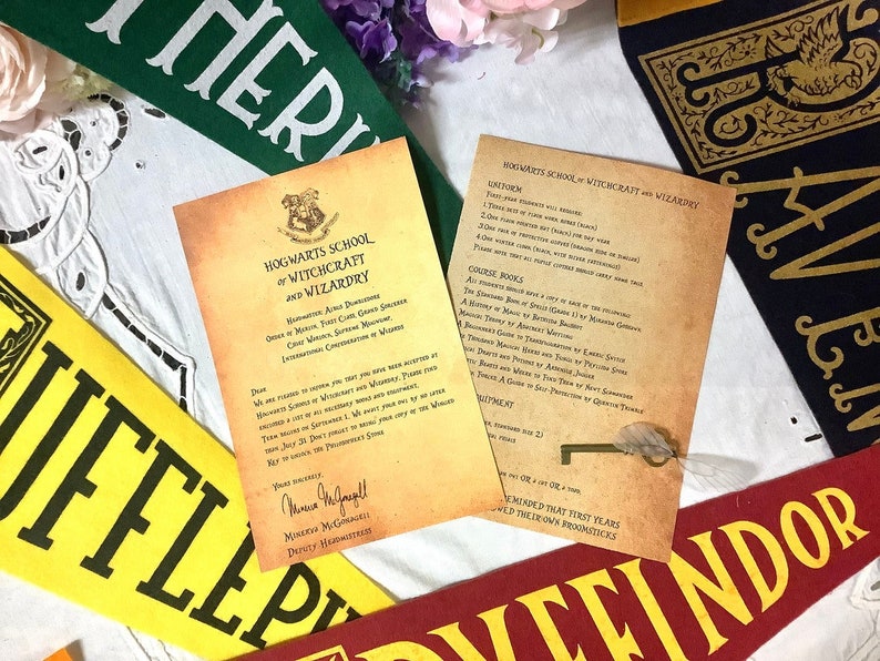 Personalized Harry Potter Gifts. Hogwarts School of Witchcraft Wizardry, Divination Class. Tea Box with six loose teas, Tea Reading Booklet image 3