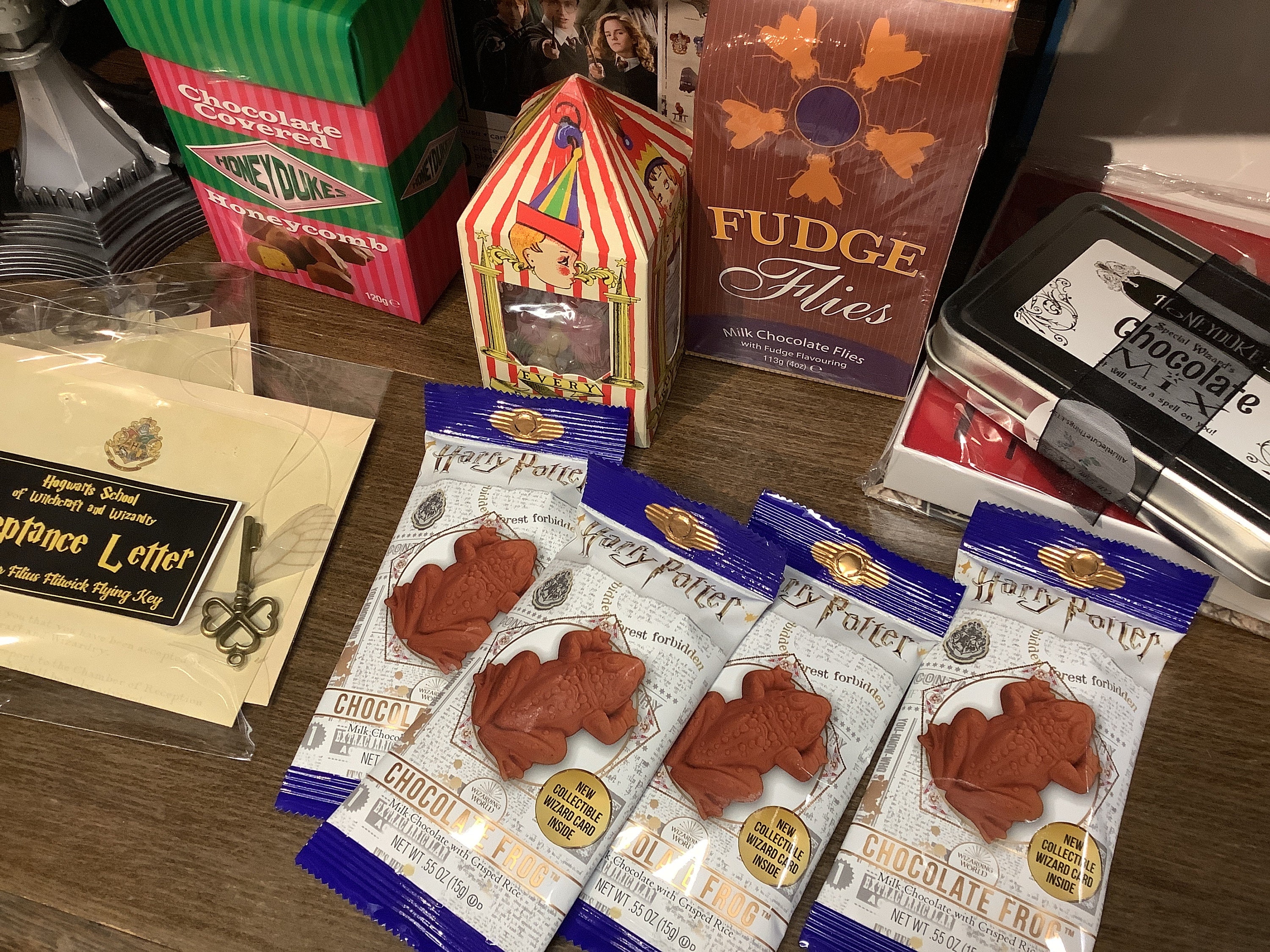 Personalized Harry Potter Chocolate Frog With Collectible Etsy