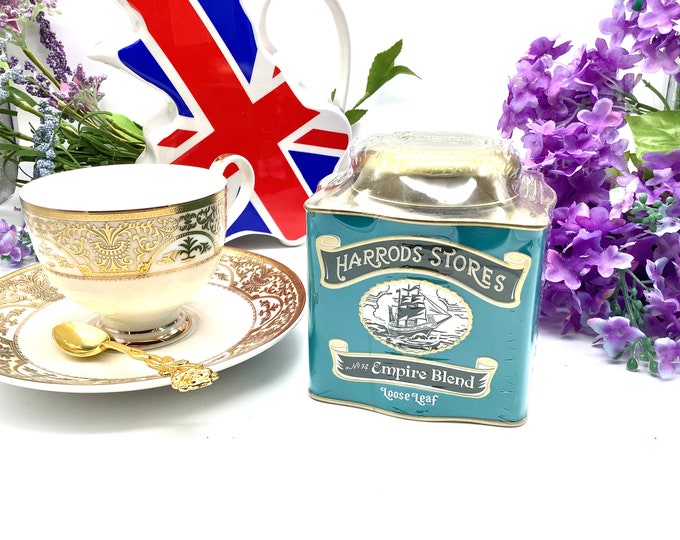 Tea Harrods Stores Empire Blend Loose Leaf Tea Box. Archive Collection ...