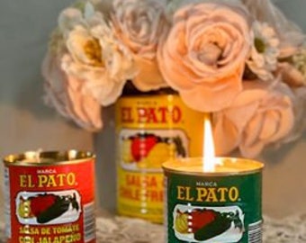 Fiesta Decorations El Pato Mexikanische Kleine Dosen. Einzigartige Idee für Votivkerzen Blumenarrangements, Herzstücke, Brautparty, Hochzeit