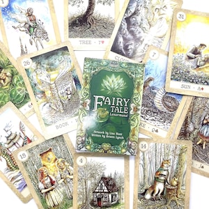 Märchen Lenormand Deck Karten Wahrsagen Spirituelles Lesen Klassische Kindergeschichten, Wicca Teepartybevorzugungen