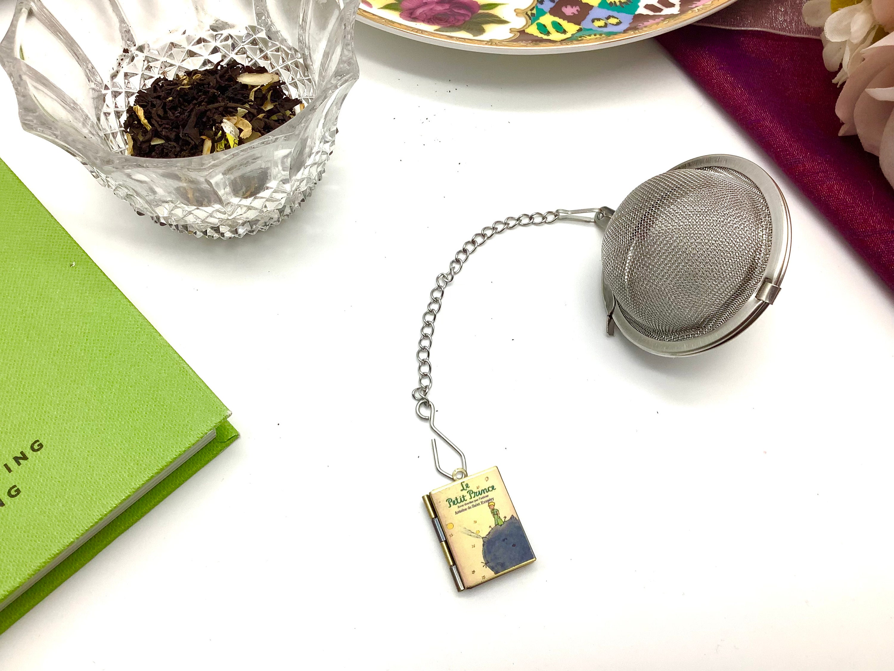 Tea Ball Infuser Le Petit Prince Book Locket Premium Stainless Steel ...