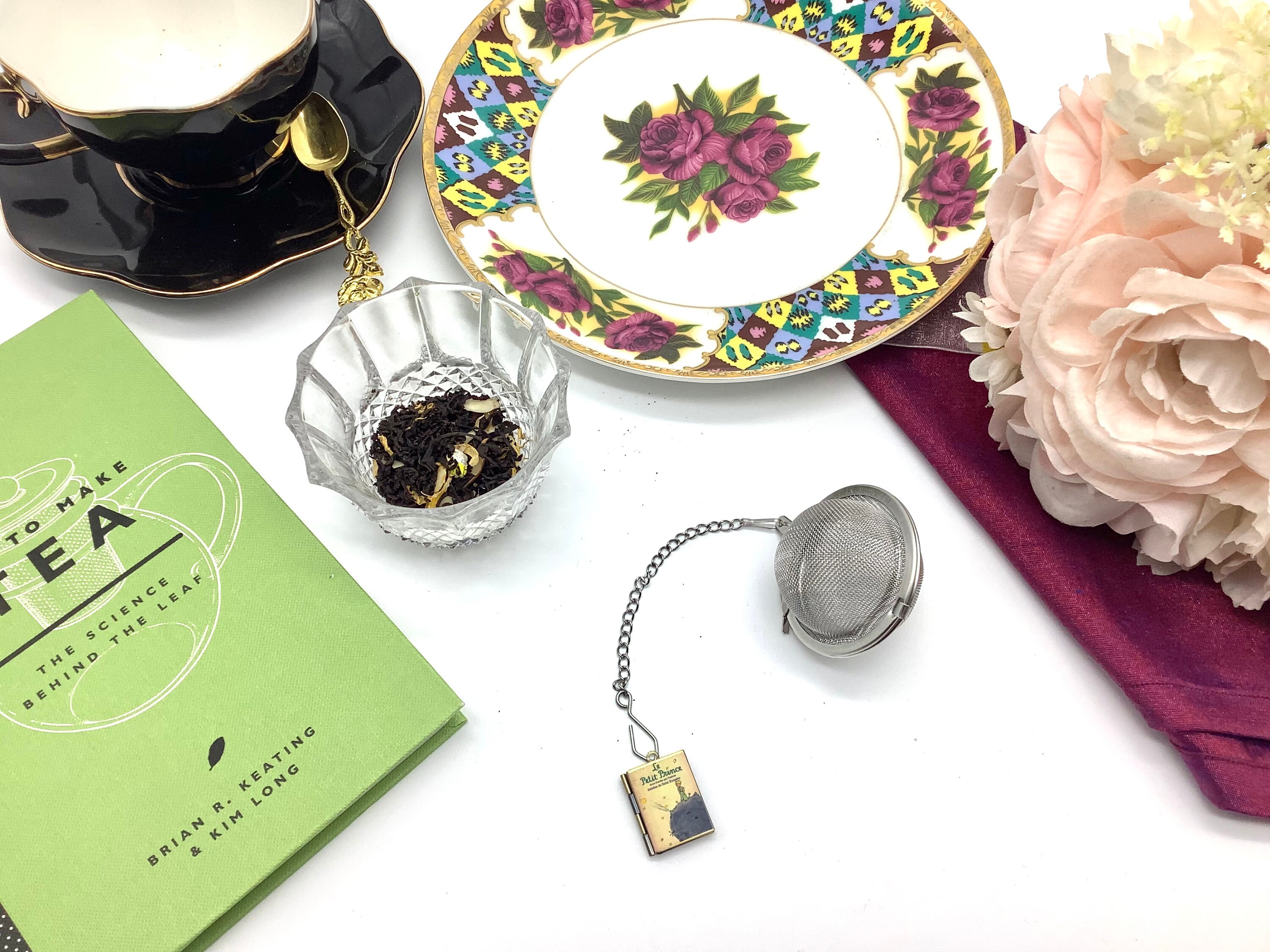 Tea Ball Infuser Le Petit Prince Book Locket Premium Stainless Steel ...