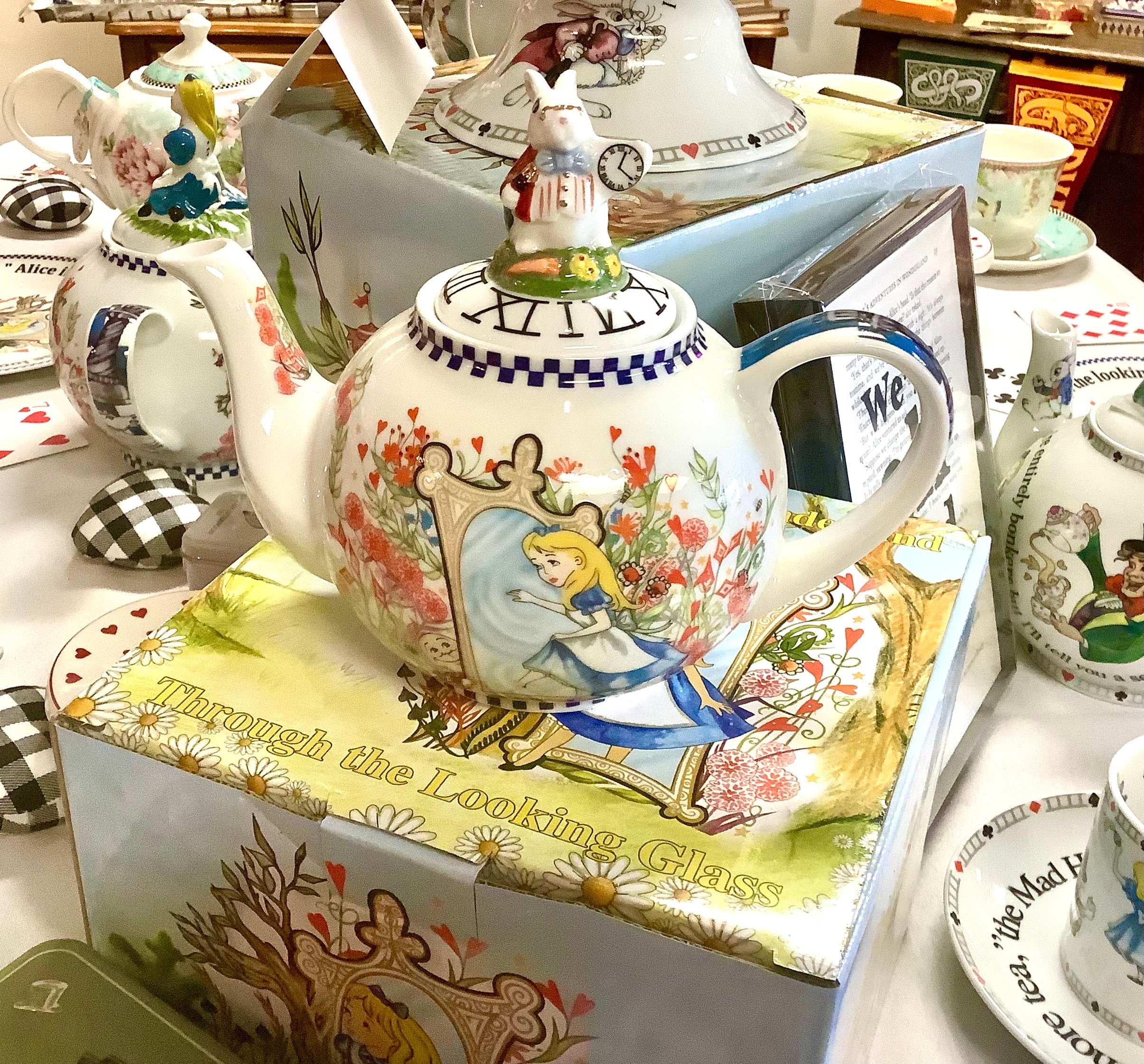 Alice in Wonderland Teapot Garland 13ft
