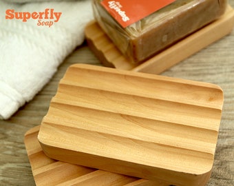 Wooden Soap Dish / Superfly Soap