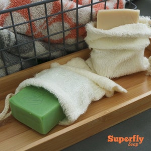 Bamboo Soap Pouch / Superfly Soap / Bamboo Soap Bag