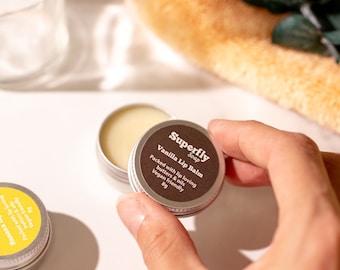Vanilla Lip Balm, Vegan Friendly, Handmade (8g)