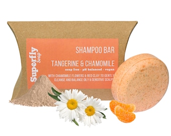 Natural Shampoo Bar, 55g, Six Fragrances, Handmade, Vegan, Zero Plastic, Soap-Free, SLS Free