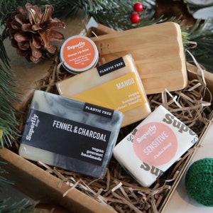 Luxury Soap Duo Gift Set / Eco-Friendly Gift Box / Superfly Soap Gift / Vegan Gift Set image 1