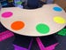 Dry Erase Table Dots 