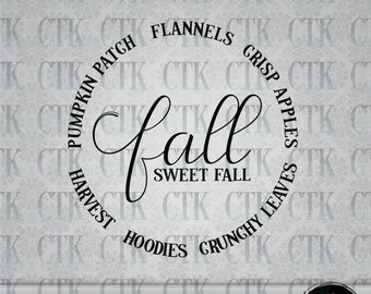 Free Free 209 Fall Sweet Fall Svg Free SVG PNG EPS DXF File