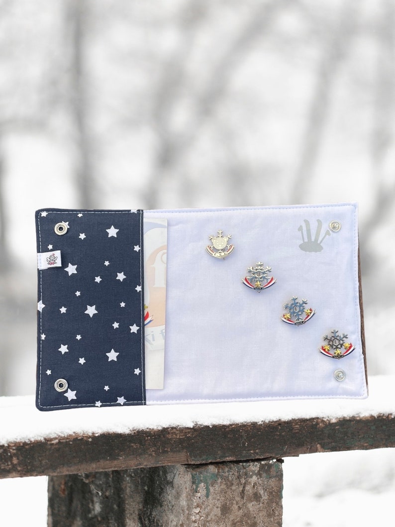 Pochette pour medailles de ski standard