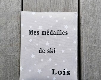 Pochette pour medailles de ski