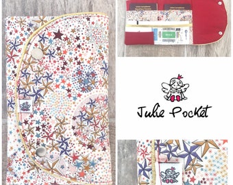 Pochette passeports Liberty Adelajda personnalisable existe différents coloris et tailles