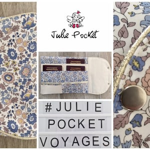 Customizable Liberty D&#39;Anjo passport pouch comes in different colors and sizes