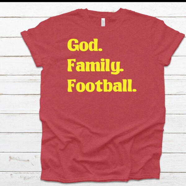 God Family Football Etsy
