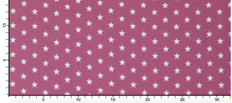 Curtain with stars, desired length 140 cm 310 cm mauve