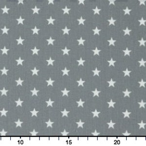 Curtain with stars, desired length 140 cm 310 cm Gray