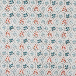 Deco/upholstery fabric Tetbury, country house vintage pattern, sold by the metre apricot