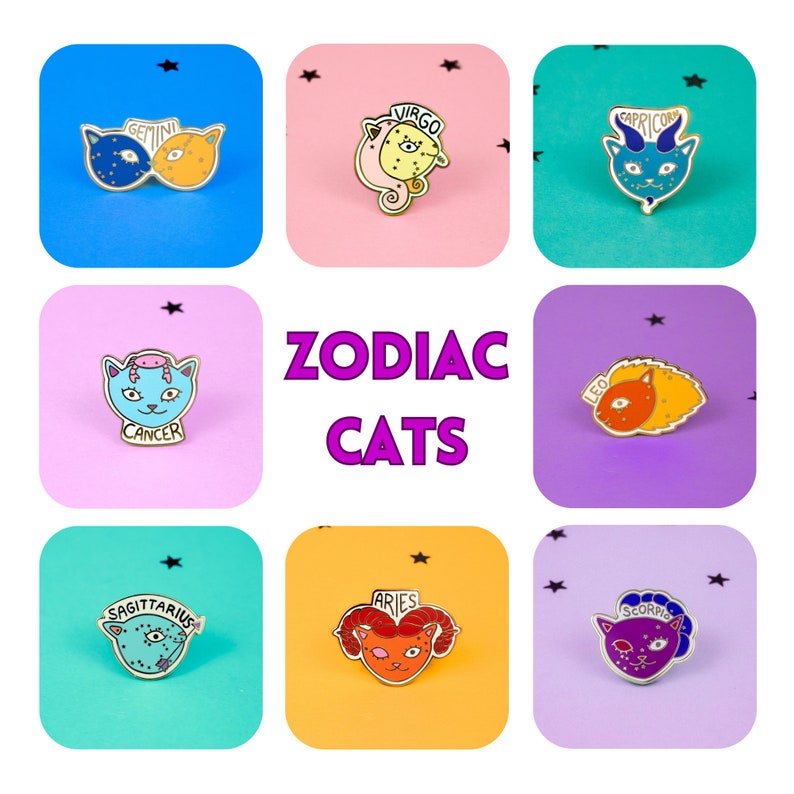 Seconds Pins Sale Discounted Pin Badges, Pins With Slight Imperfections, Lapel Pins, Brooches, Cat Pins zdjęcie 3