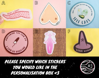 Feminist Sticker Pack | Sticker Set