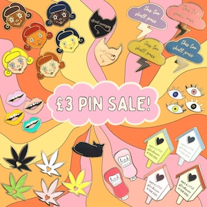 Liquidation d'épingles ! Épingles en émail, Insignes métalliques mignons de haute qualité, Produits de remplissage, Cadeaux économiques, Esthétique originale