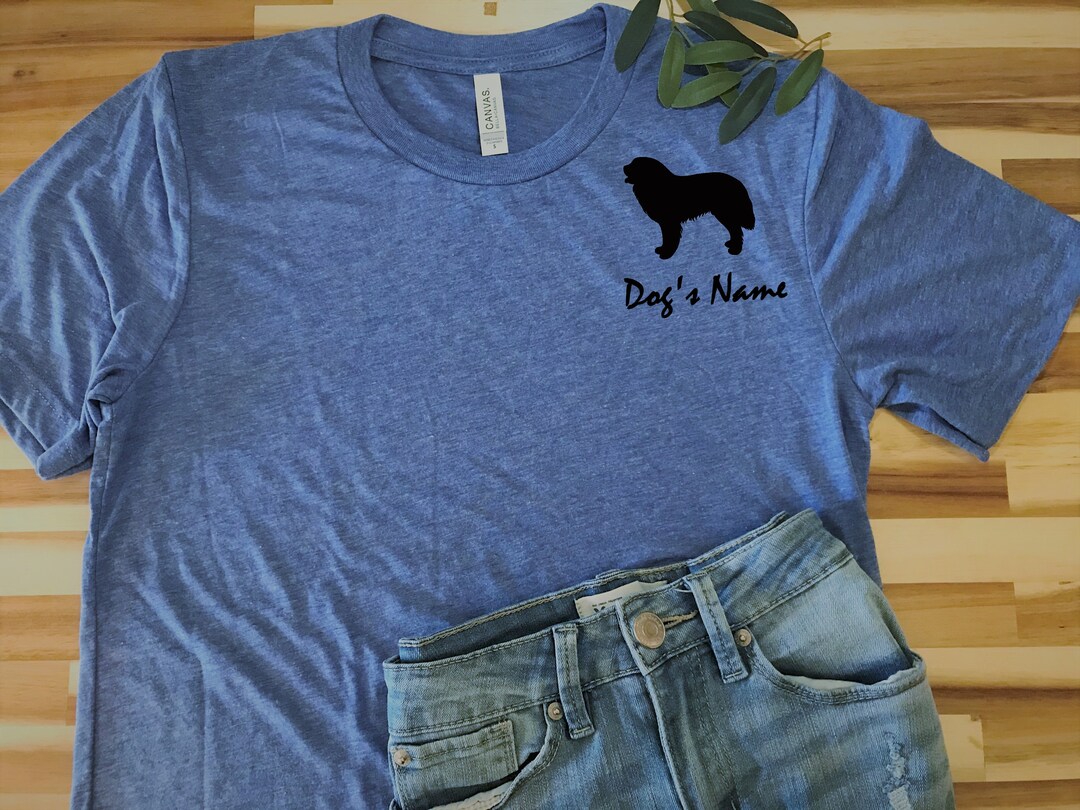 Personalized Bernese Mountain Dog T Shirt Custom Tee for Etsy UK