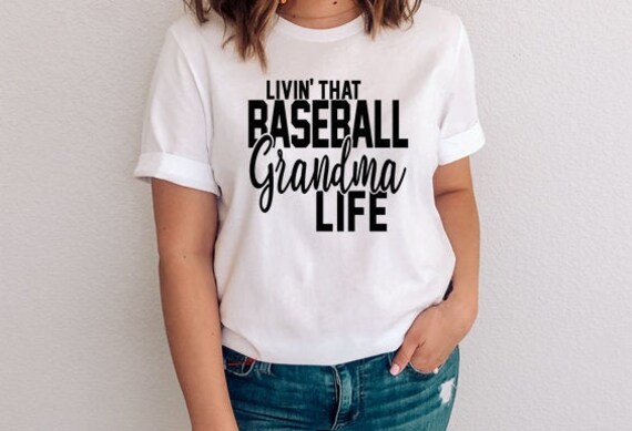 Baseball Grandma Shirt mom life shirts Grandma baseball Shirt baseball Tee baseball Mom shirt shirt for baseball Grandma