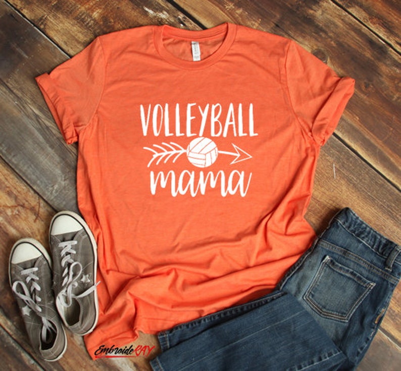 Volleyball Mom Shirt Volleyball Shirt Volleyball Mama Etsy