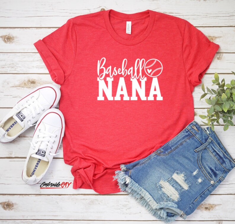 Baseball Nana Shirt Nana Shirt Baseball Shirts Game Day Etsy