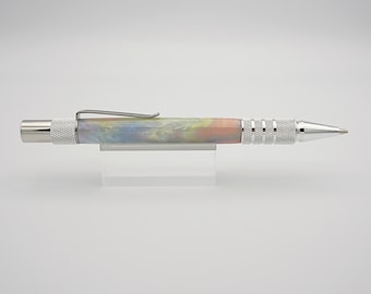 Industrial Mechanical Pencil, Handmade in 6061-T6 Aluminum and Acrylic