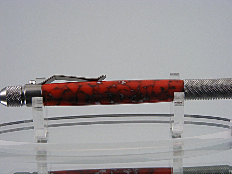 EDC Mechanical Pencil in 303 Stainless Steel and Acrylic Etsy
