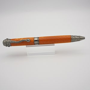 Serpent Ballpoint Pen in Gunmetal and Acrylic