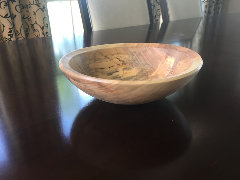 Silver maple bowl 1