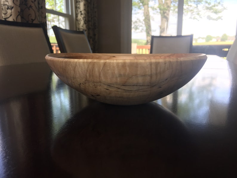 Silver maple bowl 1