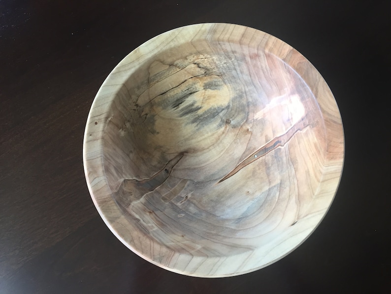 Silver maple bowl 1