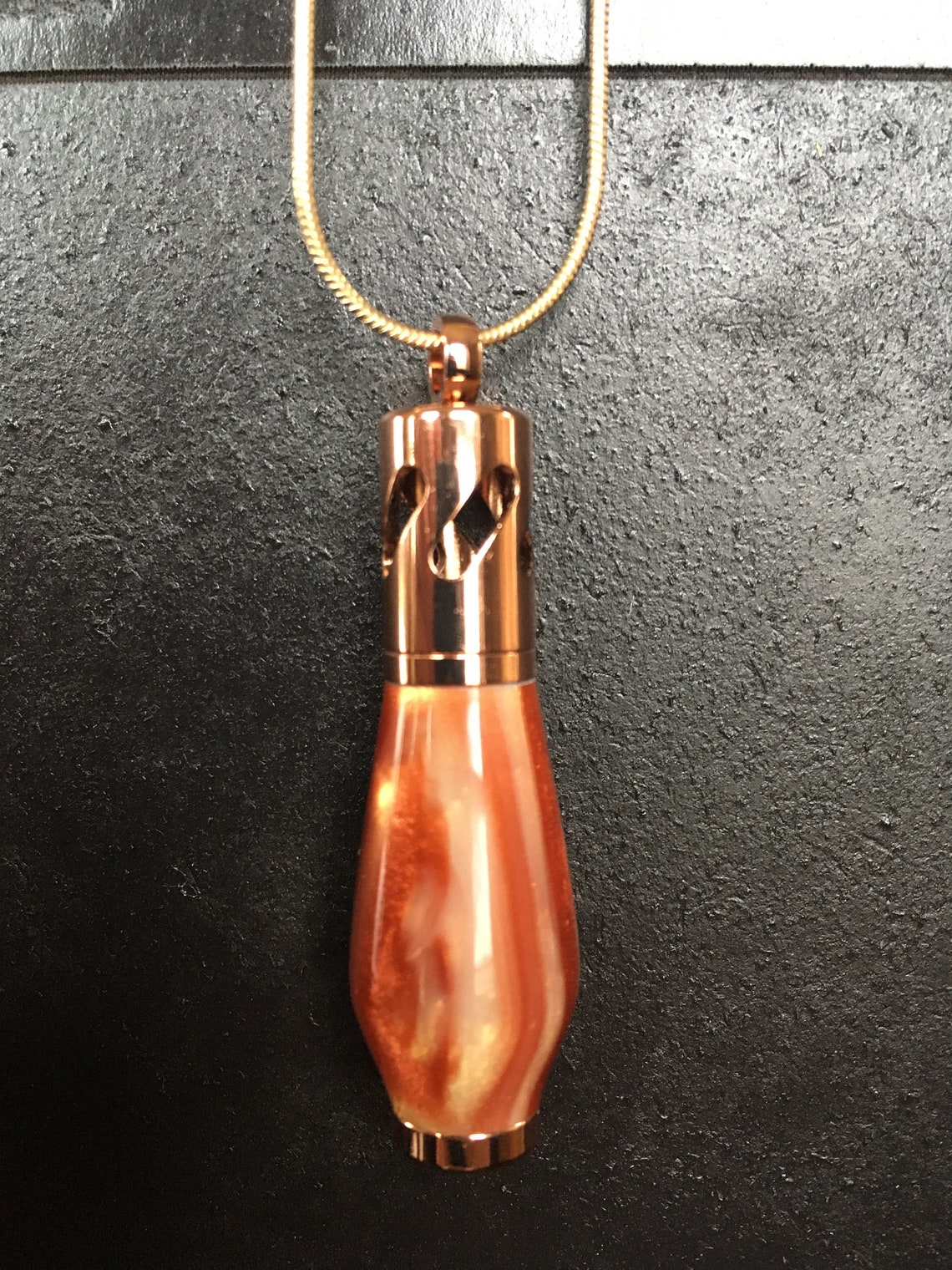 Aromatherapy Pendant Necklace Etsy