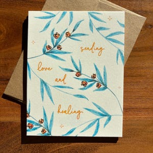 Get Well Soon Card: Sending Love and Healing