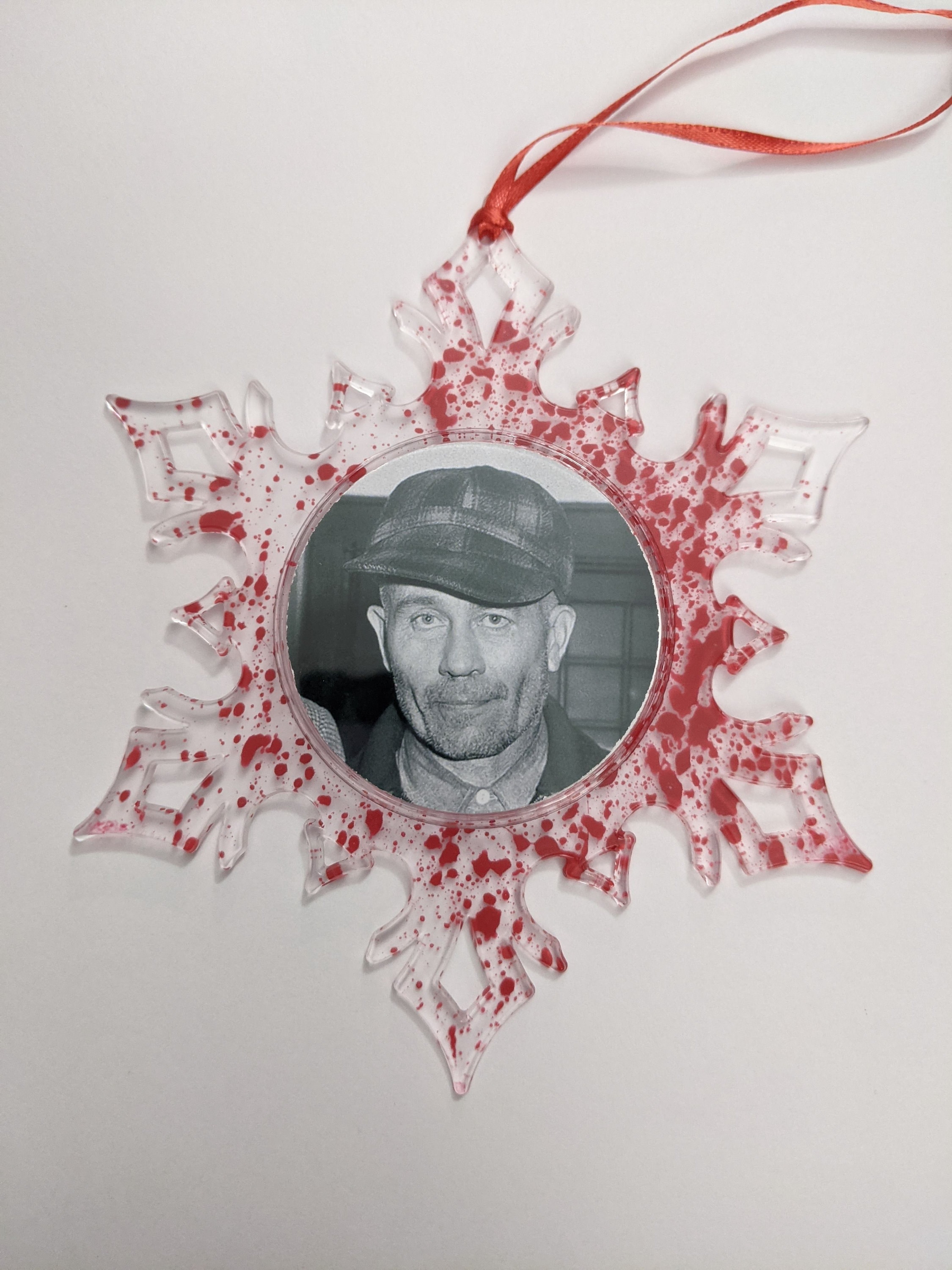 Horror Christmas Snowflake- Serial Killer Edition-serial Killer-ed