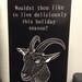 Ryan reviewed Horror Christmas card - holiday greeting card - halloween - black phillip - the witch - 5x7 - new year - witchcraft - black magic
