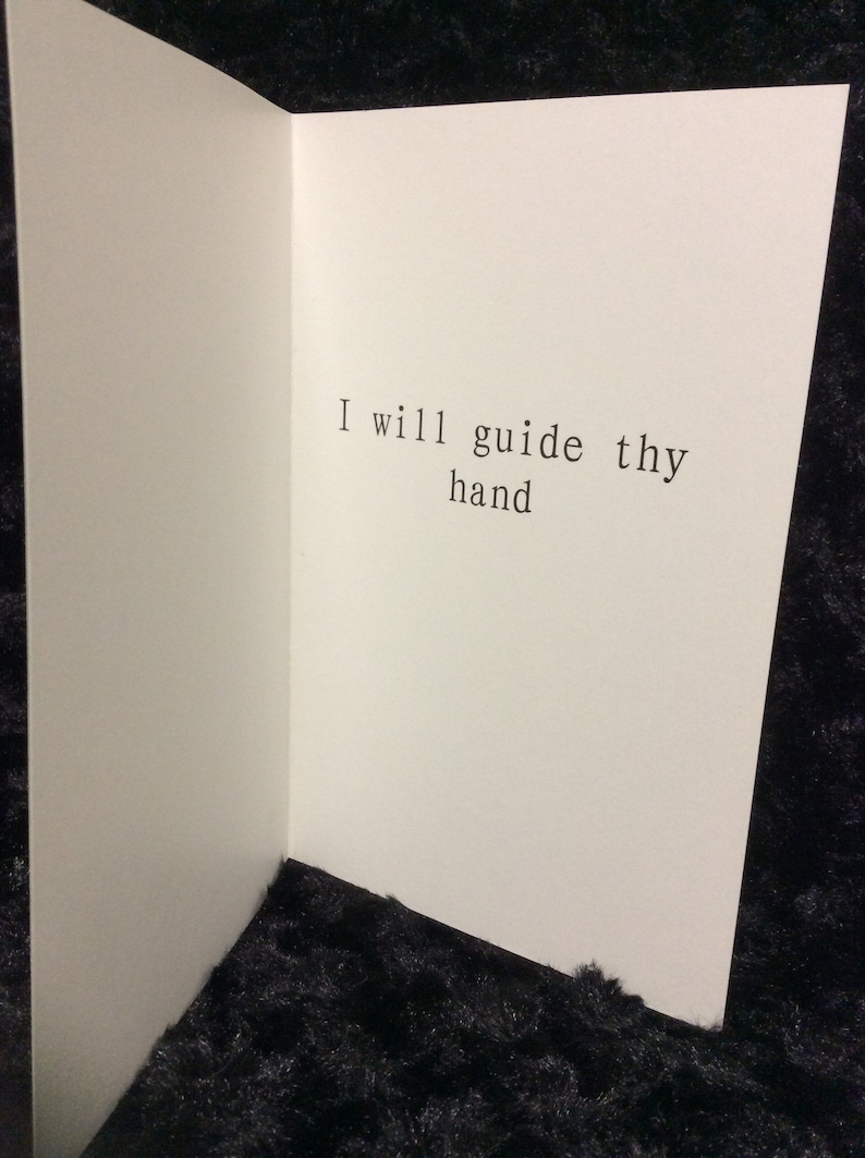 Horror Christmas card  holiday greeting card  halloween  image 2