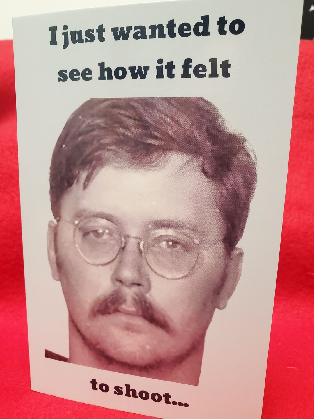 Serial Killer Birthday Card - Horror - Edmund Kemper - Lovers