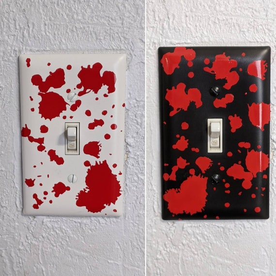 Vinyl Wall Art Decal - Blood Splatter - from 1 to 23 Each - Fun