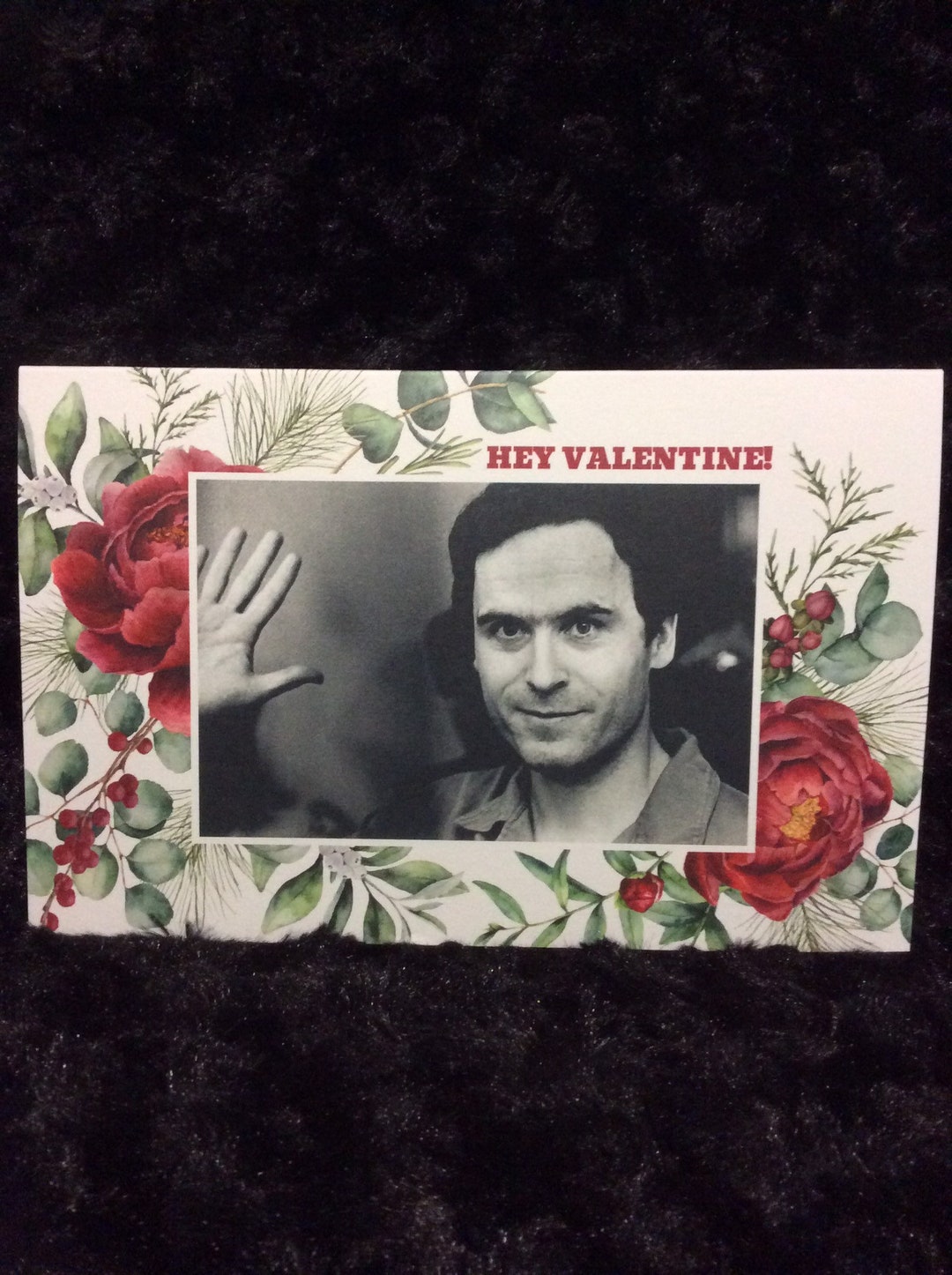 Serial Killer Valentine Card Horror Ted Bundy Lovers Friendship True