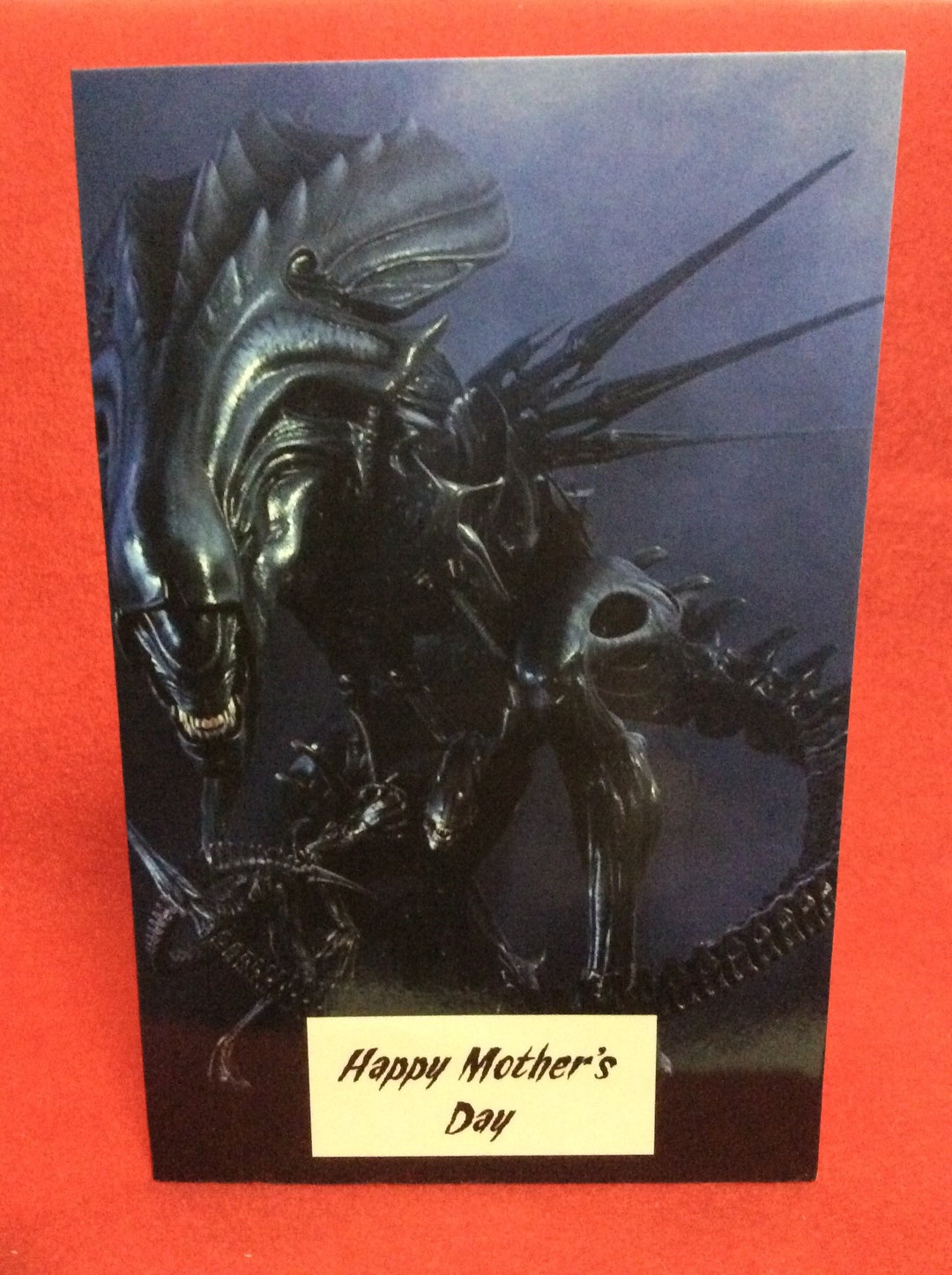 Horror Mother's Day Card Aliens Alien Queen Moms Greeting Card Unique ...