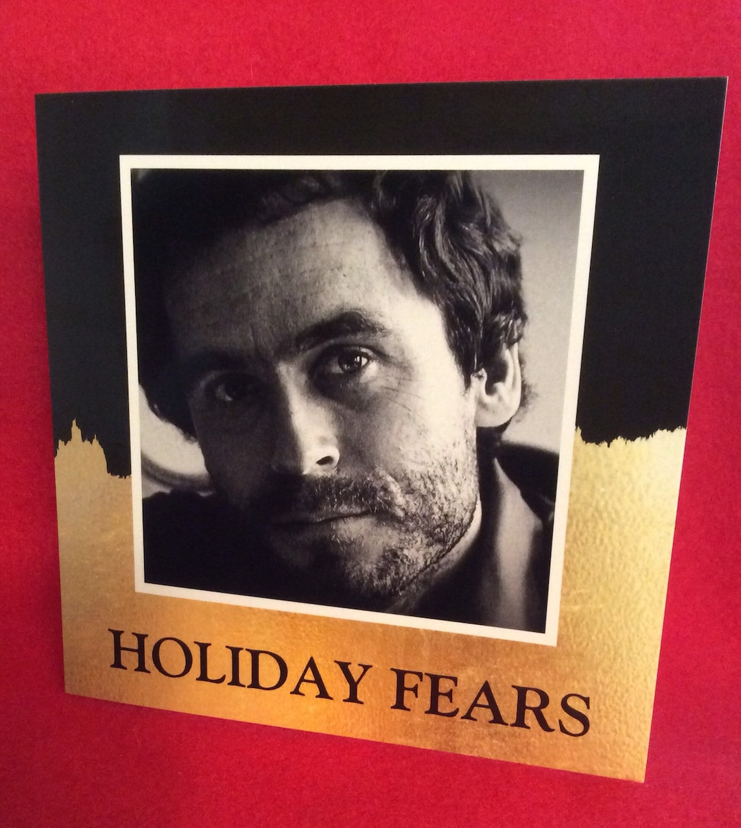 Serial Killer Christmas Greeting Card Holiday Horror Ted Bundy True