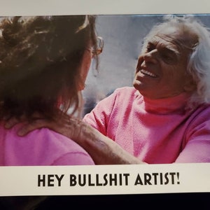 Horror birthday card - pop culture- greasy strangler - bullshit artist - killer - smoothie - slasher - celebrate - friendship