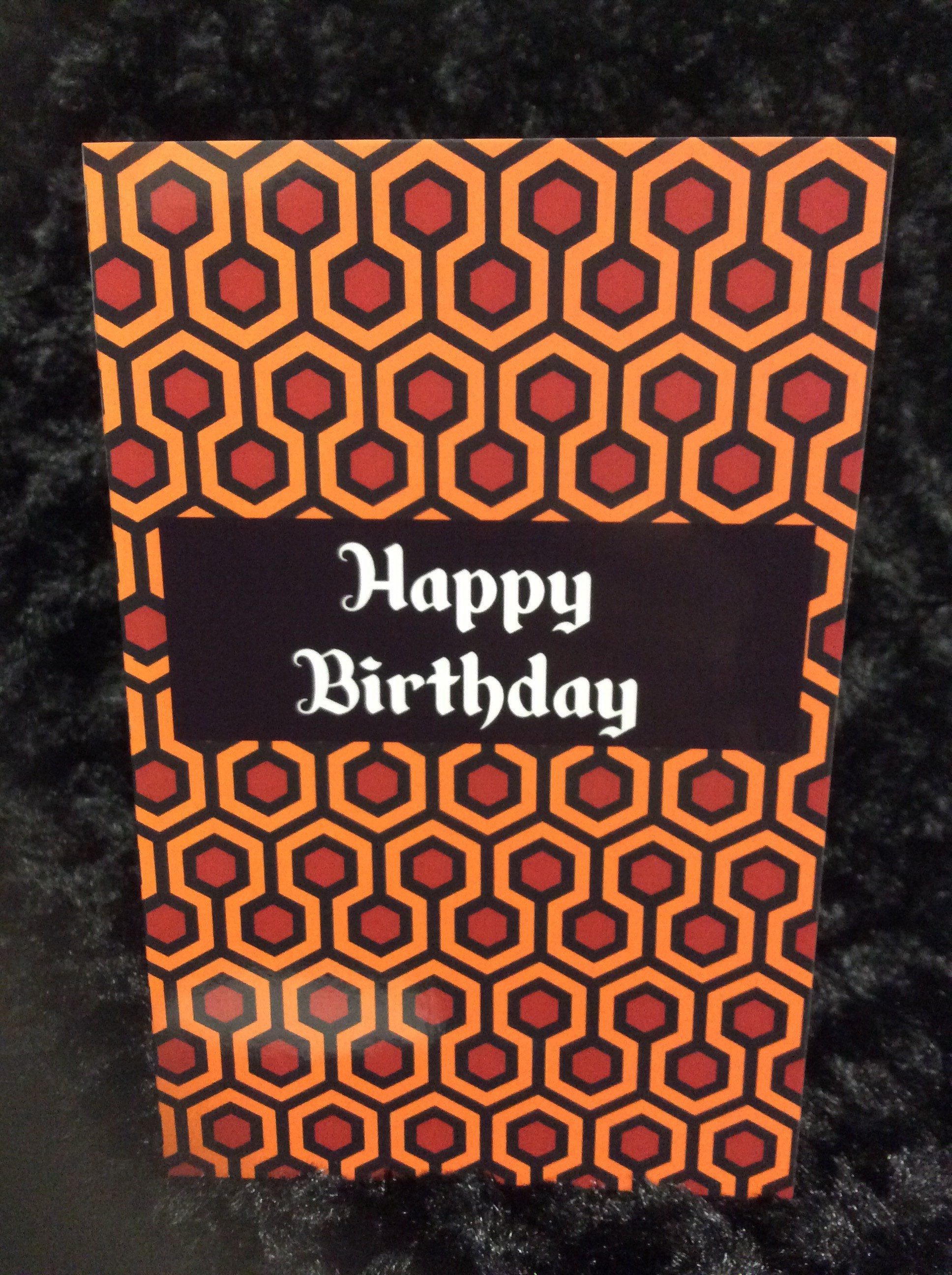 Horror birthday card - greeting card - Halloween - the shining  - the…