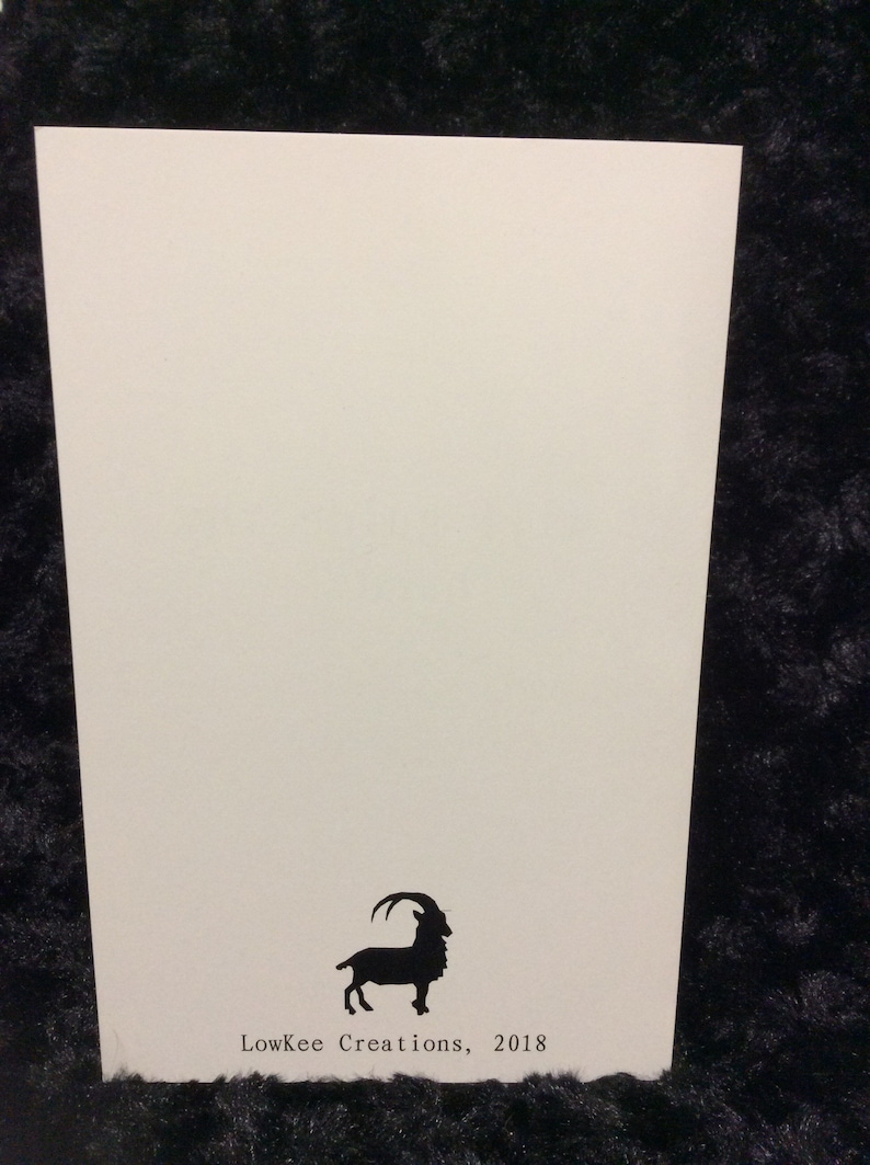 Horror Christmas card  holiday greeting card  halloween  image 3