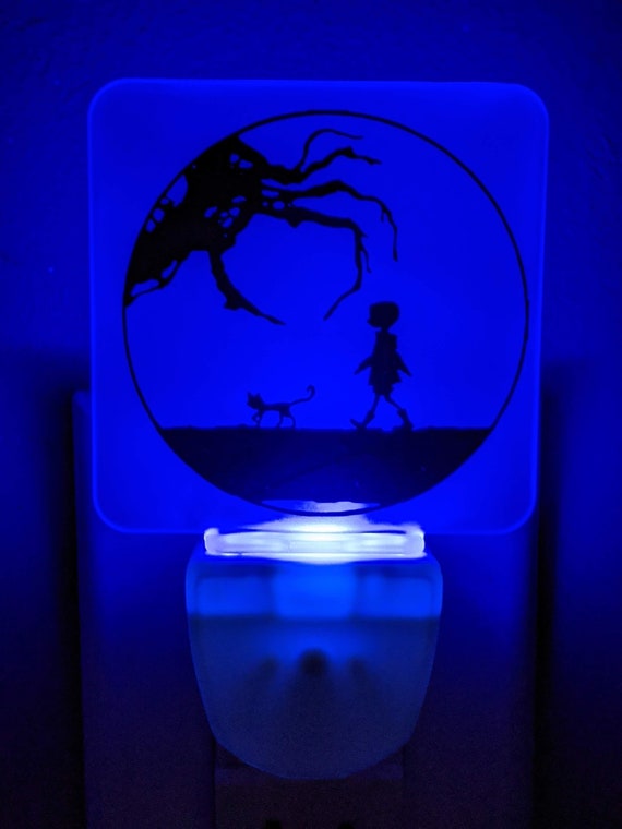Horror/pop Culture LED Night Light Coraline Room Decor - Etsy